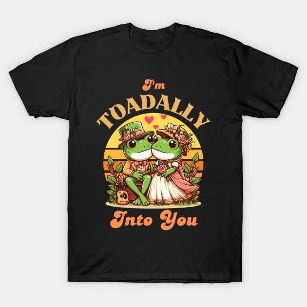 Toadally Into You - Frog Valentine T-Shirt by Kawaii N Spice